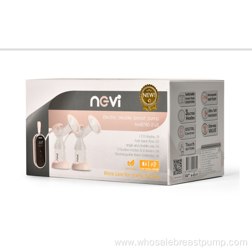 NCVI Portable Double Painless Breast Pump Electric